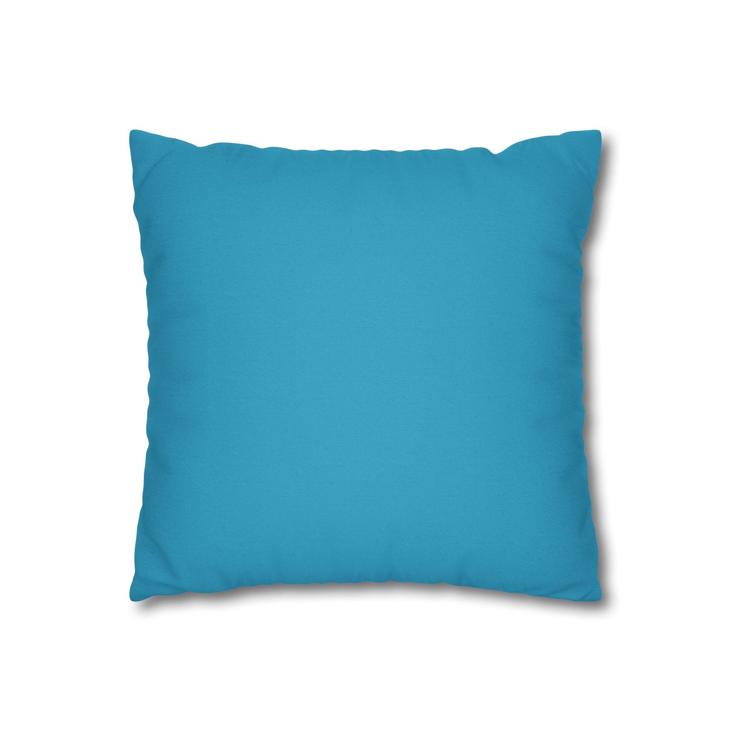 Spun Polyester Square Pillowcase  « Baba God is involved in my case »